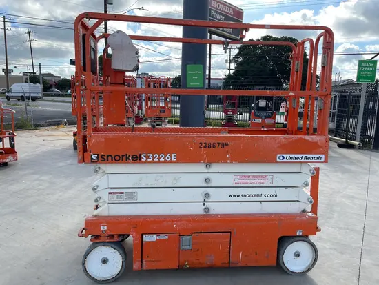 2019 Snorkel S3226E Scissor Lift