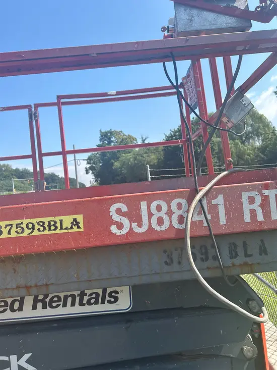 2016 Skyjack SJ8841RT Rough Terrain Scissor Lift