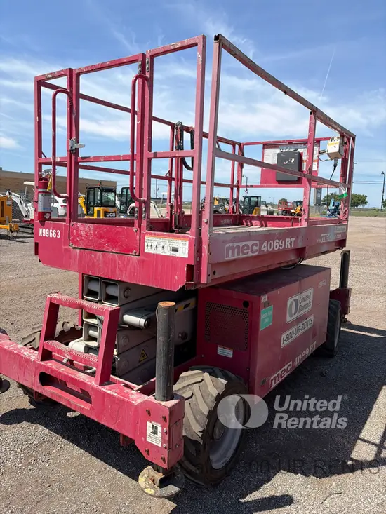 2017 MEC 4069RT Rough Terrain Scissor Lift