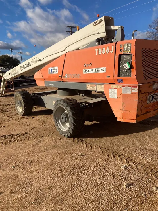 2016 Snorkel TB86J Boom Lift