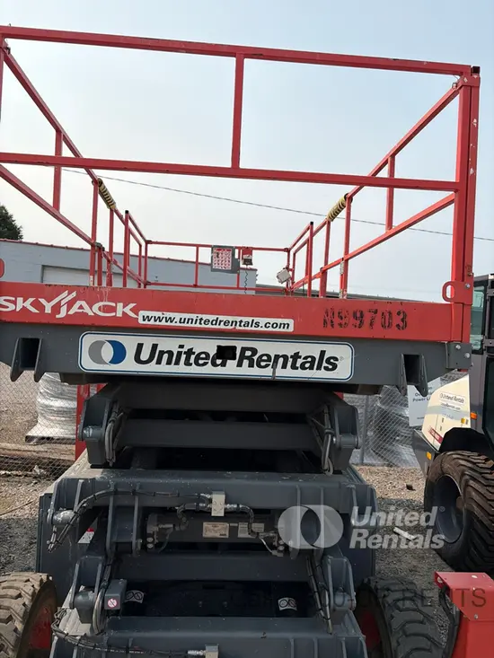 2017 Skyjack SJ9250RT Rough Terrain Scissor Lift