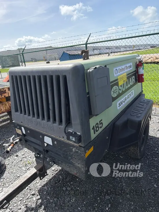 2019 Sullair 185DPQ-KU-T3 Air Compressor