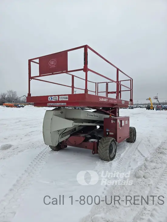2019 MEC 3084RT Rough Terrain Scissor Lift