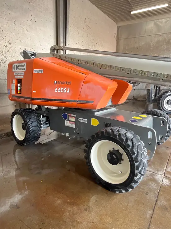 2019 Snorkel 660SJ Boom Lift