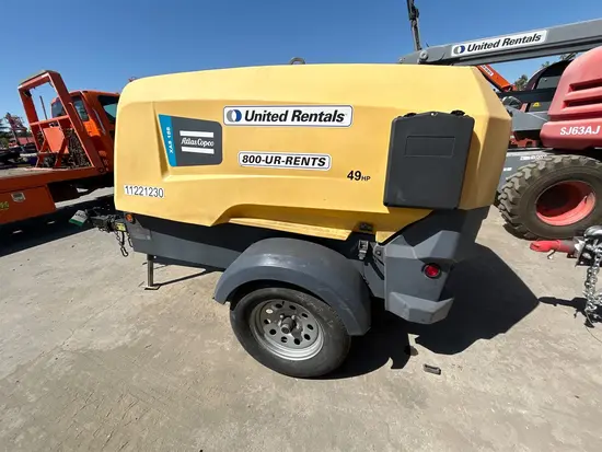 2021 Atlas Copco XAS188 KD T4F Air Compressor