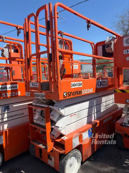 2019 Snorkel S3226E Scissor Lift