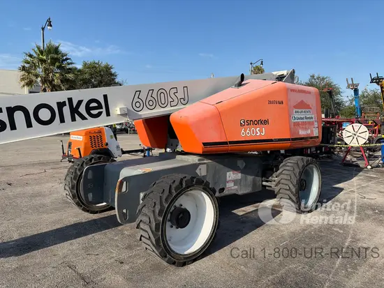 2021 Snorkel 660SJ Boom Lift