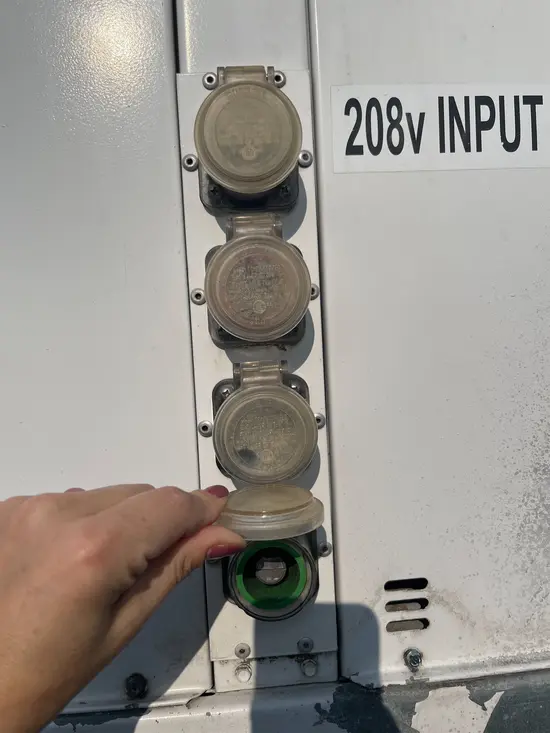 2017 TRANE 10T-208V-WSC120