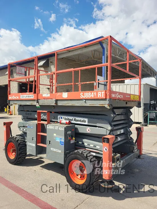 2016 Skyjack SJ8841RT Rough Terrain Scissor Lift