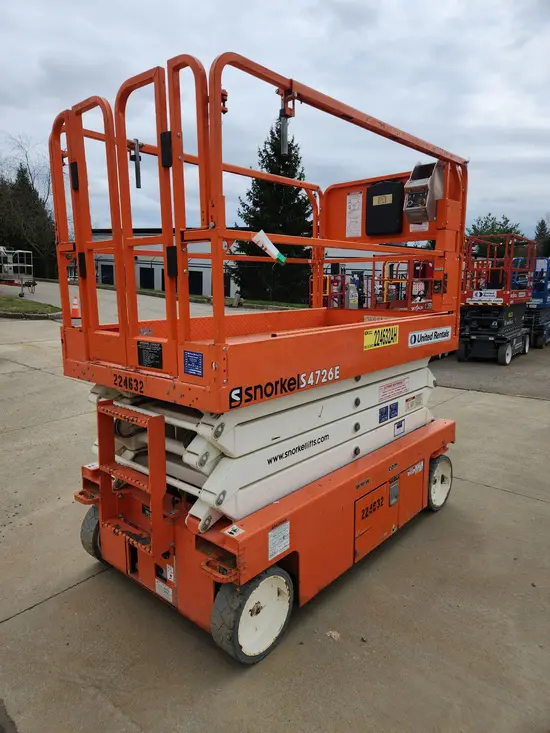 2019 Snorkel S4726E Scissor Lift