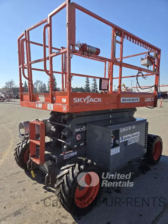 2018 Skyjack SJ6832RT Rough Terrain Scissor Lift