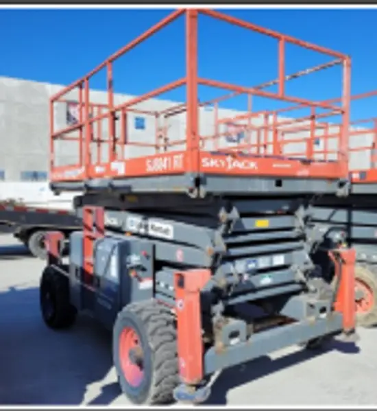 2018 Skyjack SJ8841RT Rough Terrain Scissor Lift