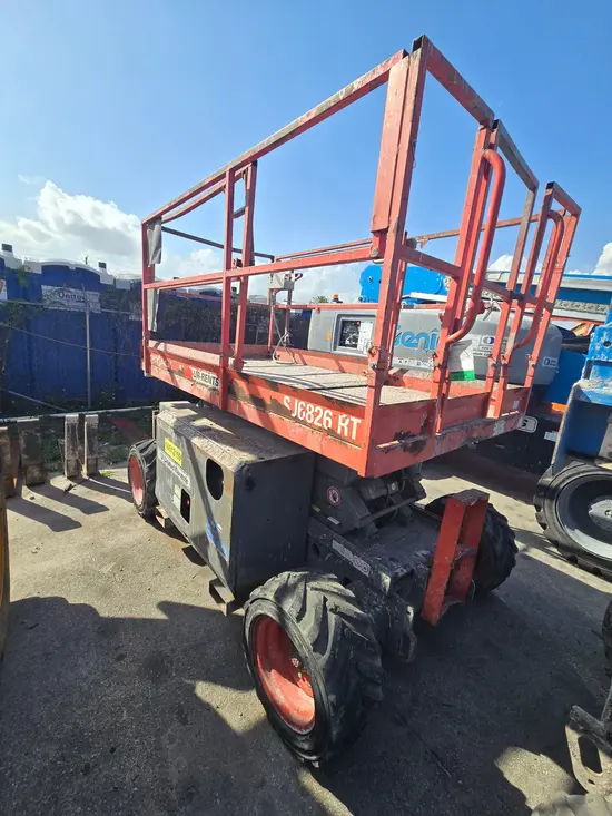 2016 Skyjack SJ6826RT Rough Terrain Scissor Lift