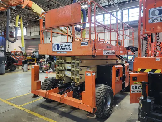 2017 JLG 430LRT Rough Terrain Scissor Lift