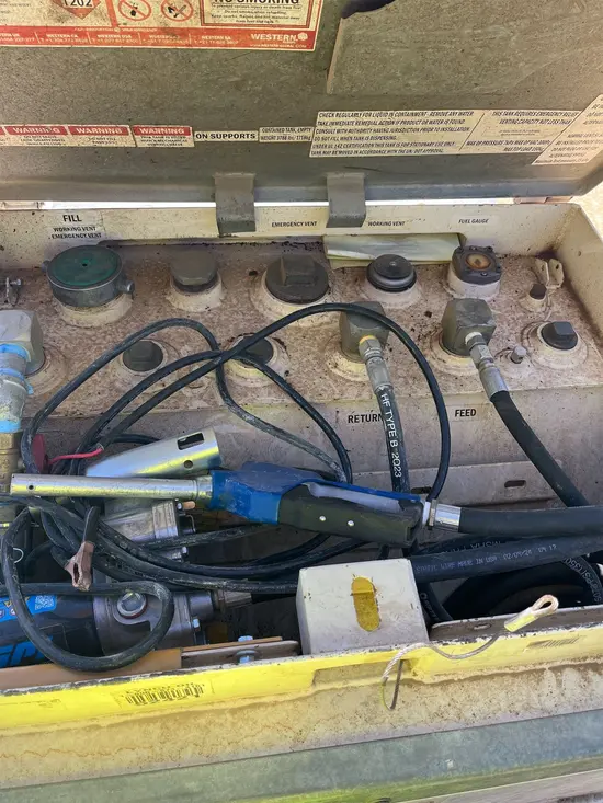 2016 Western Global 50TCG Fuel Tank