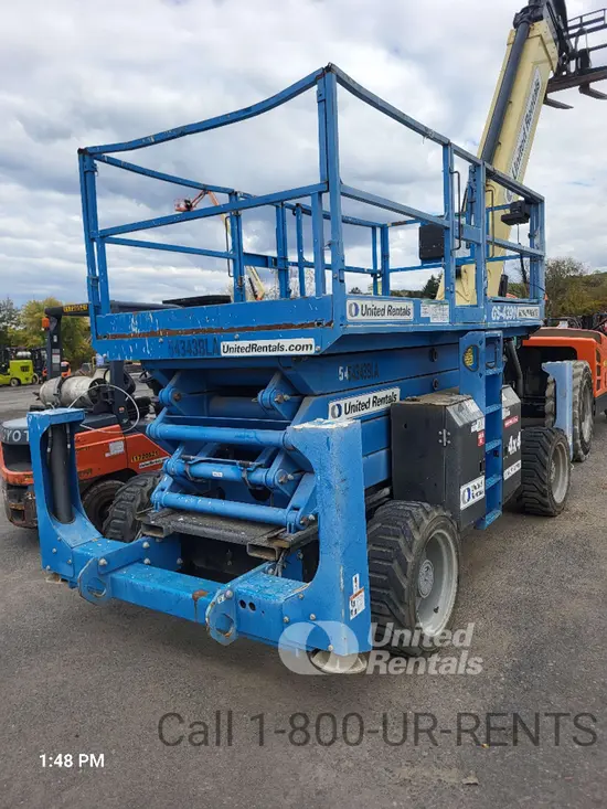 2017 Genie GS-4390 RT Rough Terrain Scissor Lift
