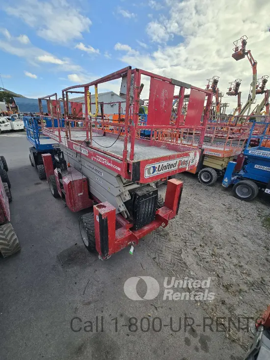 2018 MEC 6092RT Rough Terrain Scissor Lift