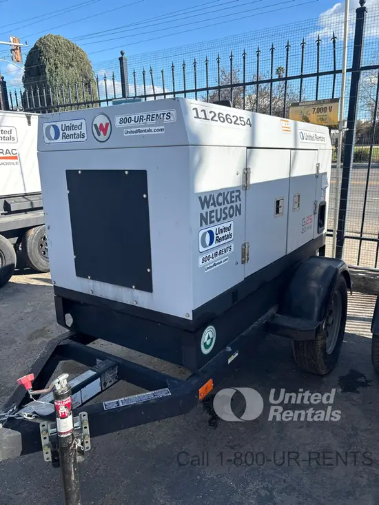 2021 Wacker Neuson G25 T4F Diesel Generator