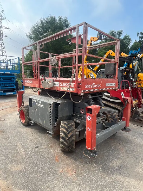2019 Skyjack SJ6832RT Rough Terrain Scissor Lift
