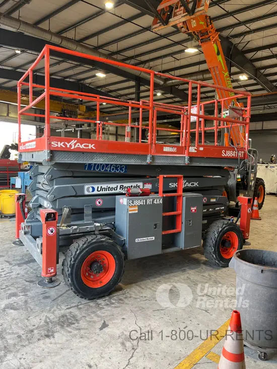 2019 Skyjack SJ8841RT Rough Terrain Scissor Lift