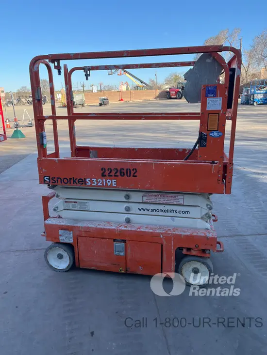 2019 Snorkel S3219E Scissor Lift
