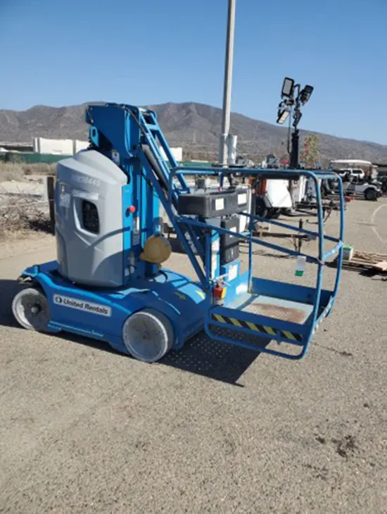 2018 Genie GR-26J Vertical Mast Boom Lift
