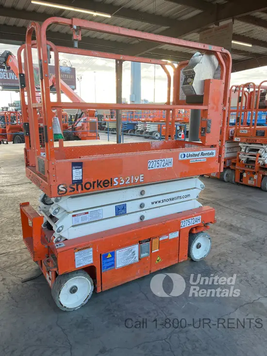 2019 Snorkel S3219E Scissor Lift