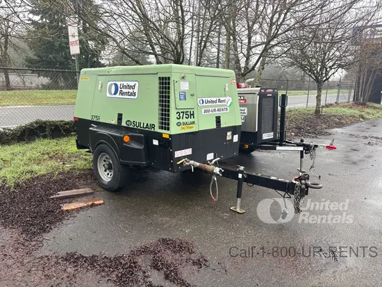 2019 Sullair 375H DPQ-JD3 Air Compressor