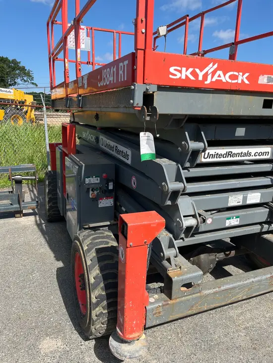 2016 Skyjack SJ8841RT Rough Terrain Scissor Lift