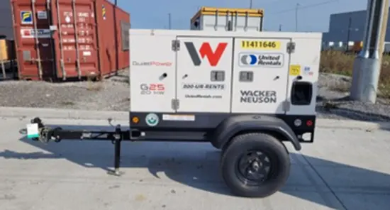 2022 Wacker Neuson G 25 Diesel Generator