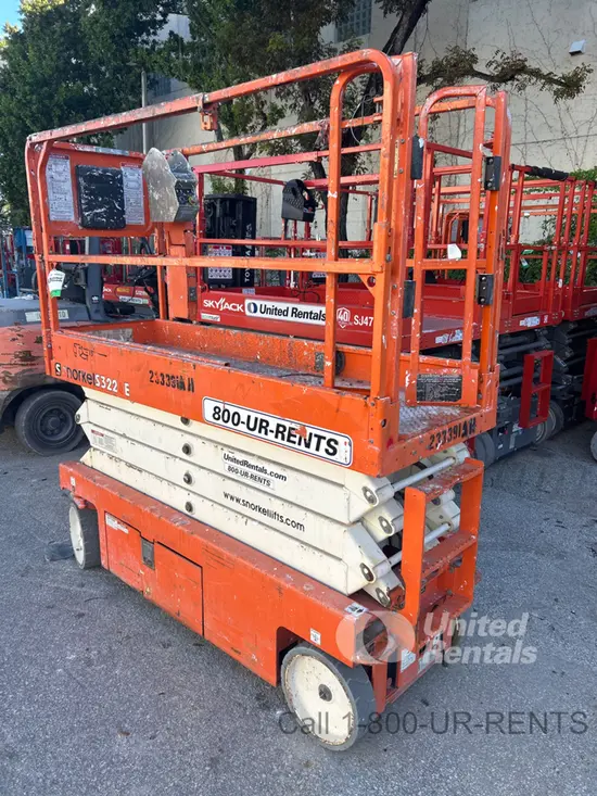 2019 Snorkel S3226E Scissor Lift