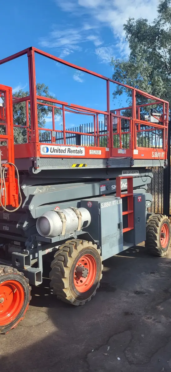 2017 Skyjack SJ8841RT Rough Terrain Scissor Lift