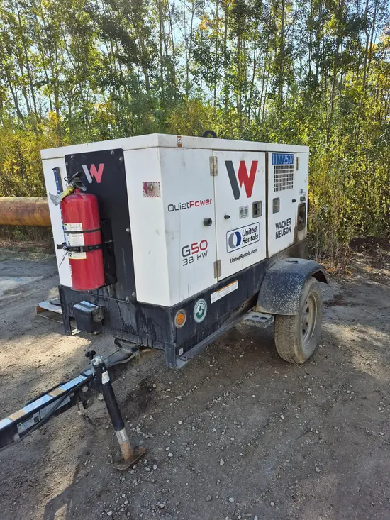 2023 Wacker Neuson G50 T4F Diesel Generator