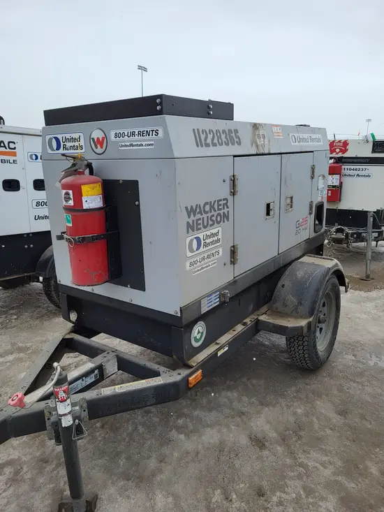 2021 Wacker Neuson G25 T4F Diesel Generator