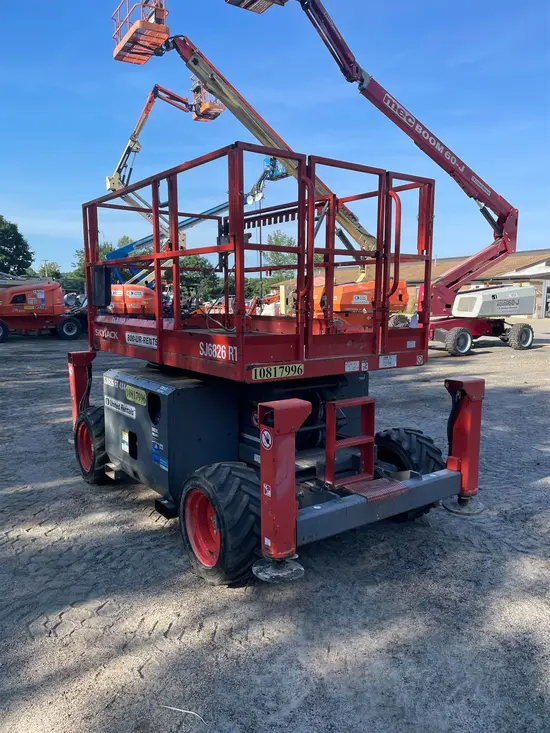 2018 Skyjack SJ6826RT Rough Terrain Scissor Lift