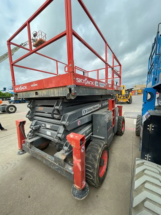 2018 Skyjack SJ8841RT Rough Terrain Scissor Lift