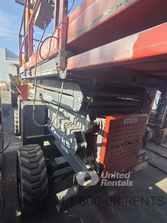2017 Skyjack SJ8841RT Rough Terrain Scissor Lift