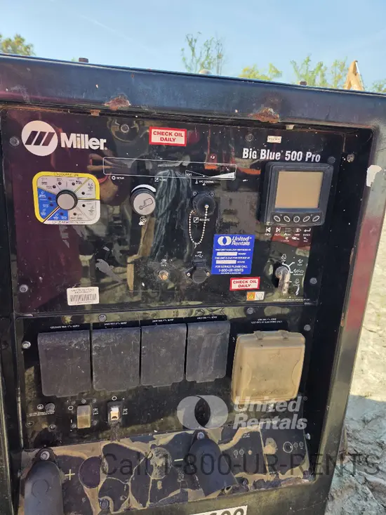 2019 Miller Welders BIG BLUE 500PRO Welder