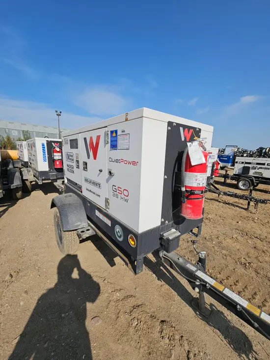 2023 Wacker Neuson G50 T4F 600V Diesel Generator