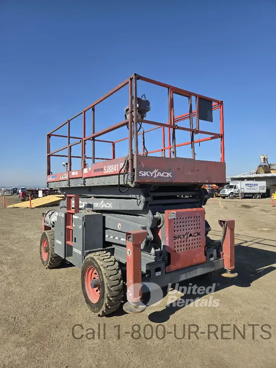 2019 Skyjack SJ8841RT Rough Terrain Scissor Lift