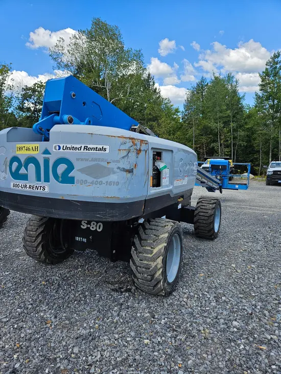 2017 Genie S-80X Boom Lift