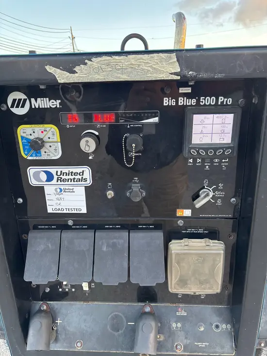 2021 Miller Welders BIG BLUE 500PRO Welder