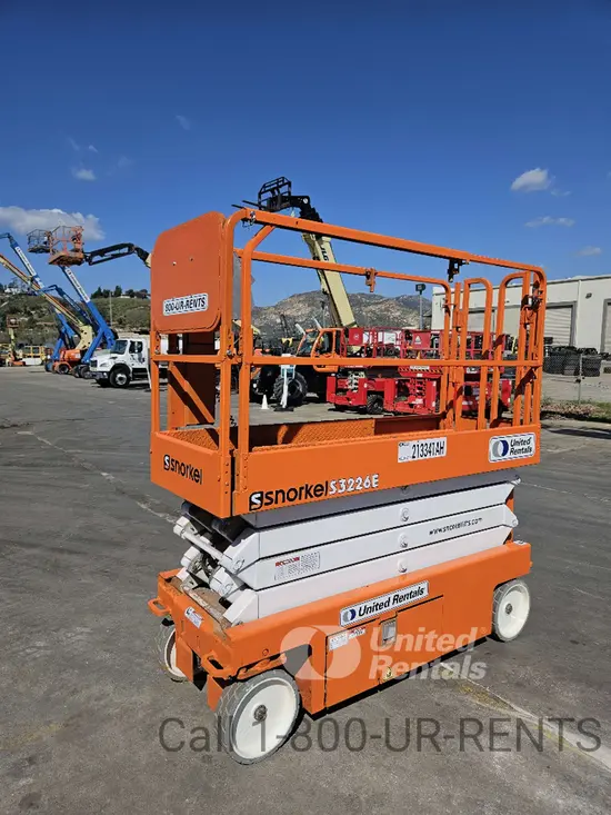 2018 Snorkel S3226E Scissor Lift