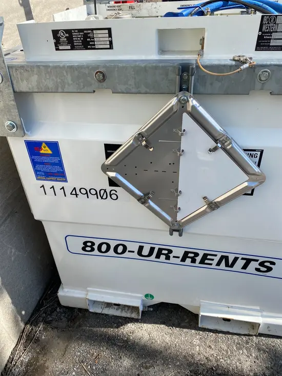2021 Western Global 10TCG Fuel Tank