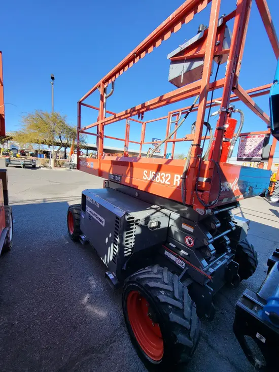 2018 Skyjack SJ6832RT Rough Terrain Scissor Lift