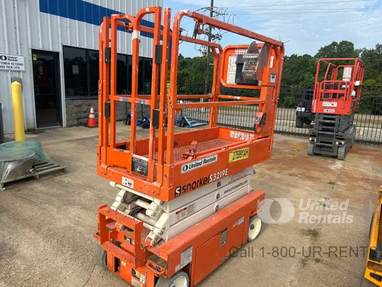 2021 Snorkel S3219E Scissor Lift