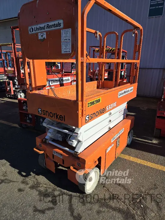 2018 Snorkel S3219E Scissor Lift