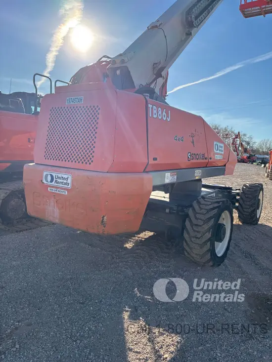 2017 Snorkel TB86J Boom Lift