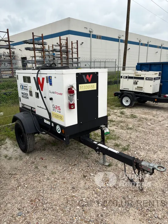 2021 Wacker Neuson G25 T4F Diesel Generator