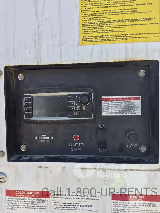 2024 Therm Dynamics TD1000 Diesel Heater